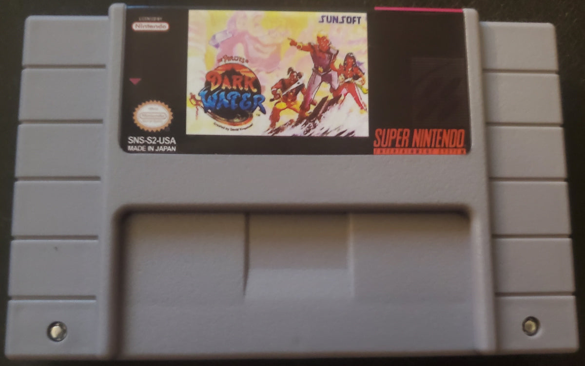 The Pirates of Dark Water SNES Video Game Cartridge Super Nintendo 1994