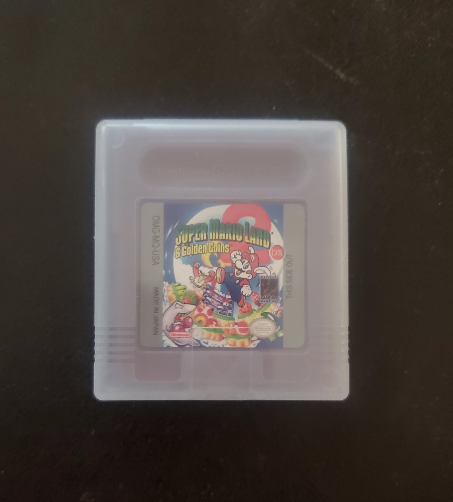 Super Mario Land 2, 6 Golden Coins GBC Video Game Catridge Gameboy 1992