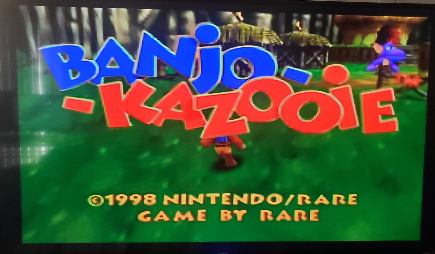 Banjo Kazooie N64 Nintendo 64 Video Game Cartridge 1998