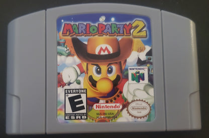 Mario Party 2 N64 Nintendo 64 Video Game Cartridge