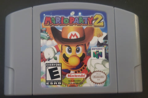 MarioParty2N64Nintendo64VideoGameCartridge2000