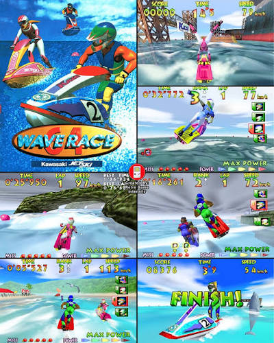Wave Race N64 Nintendo 64 Video Game Cartridge 1996