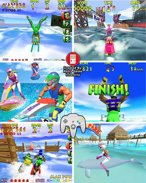 Wave Race N64 Nintendo 64 Video Game Cartridge 1996
