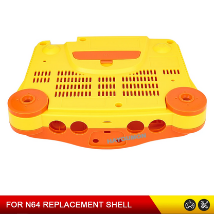 N64 Replacement Console Shell Housing Yellow and Orange Nintendo 64